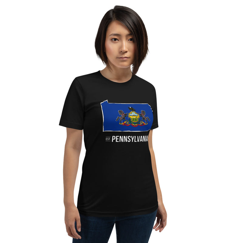 Women's T-Shirt - Pennsylvania - State Flag