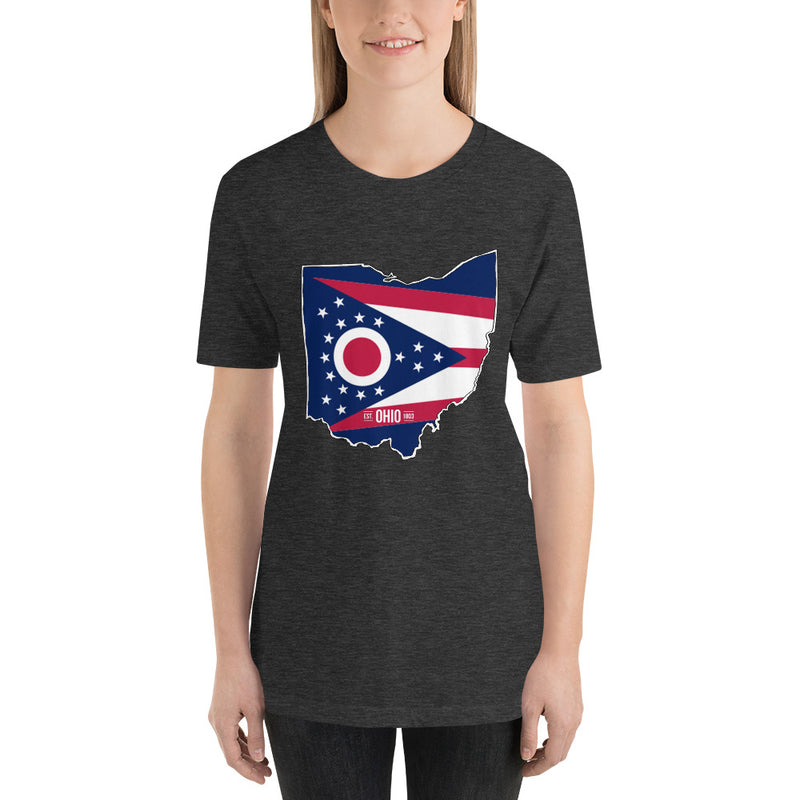 Women's T-Shirt - Ohio - State Flag
