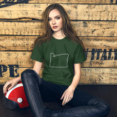 Short-Sleeve Unisex Oregon T-Shirt Short-Sleeve Unisex Oregon T-Shirt
