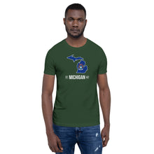 Men's T-Shirt - Michigan - State Flag
