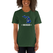 Women's T-Shirt - Michigan - State Flag