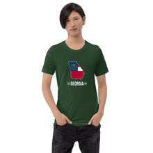 Men's T-Shirt - Georgia - State Flag