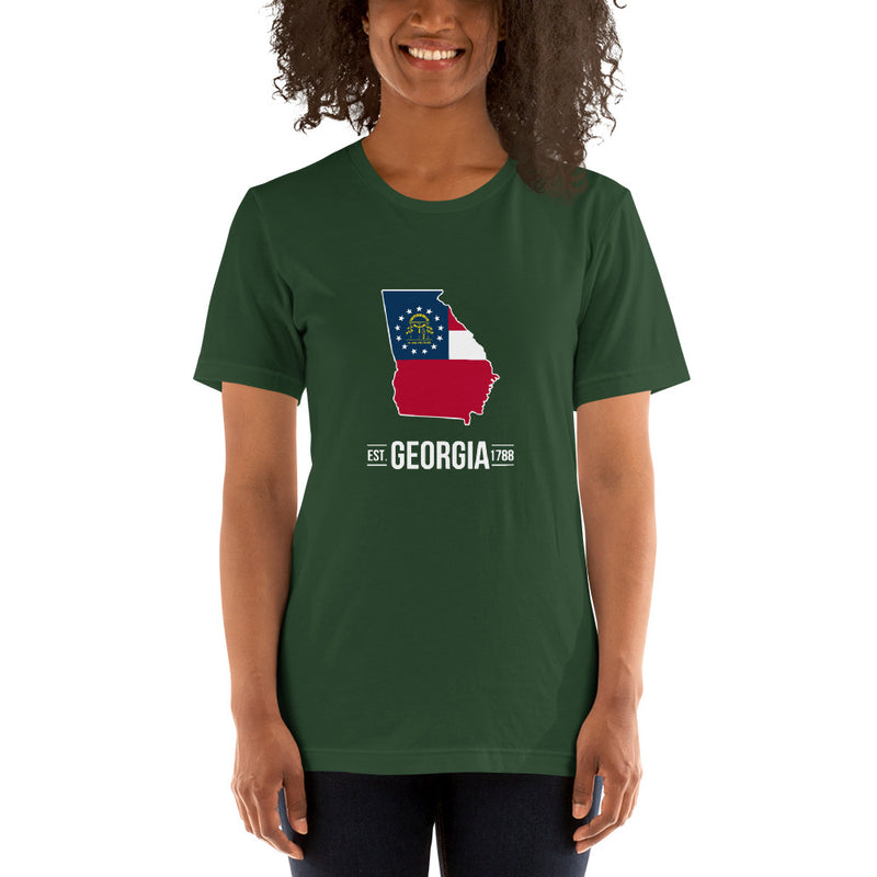 Women's T-Shirt - Georgia - State Flag