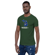 Men's T-Shirt - Michigan - State Flag