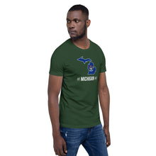 Men's T-Shirt - Michigan - State Flag