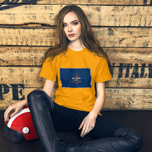 Women's T-Shirt - North Dakota - State Flag