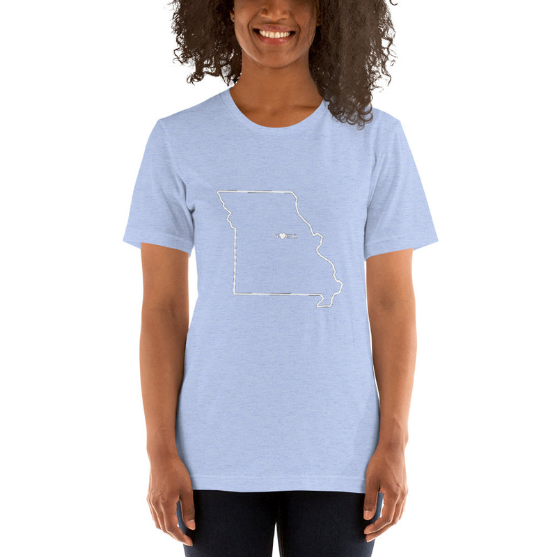 Short-Sleeve Unisex Missouri T-Shirt