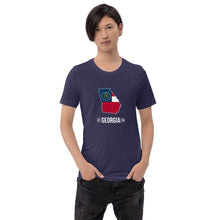 Men's T-Shirt - Georgia - State Flag