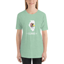 Women's T-Shirt - Illinois - State Flag