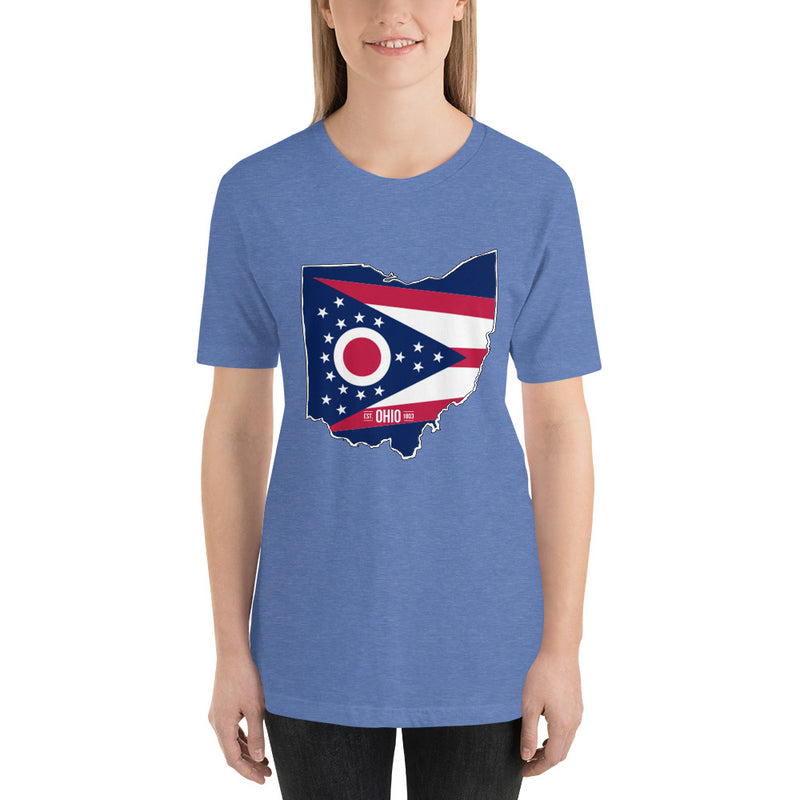 Women's T-Shirt - Ohio - State Flag