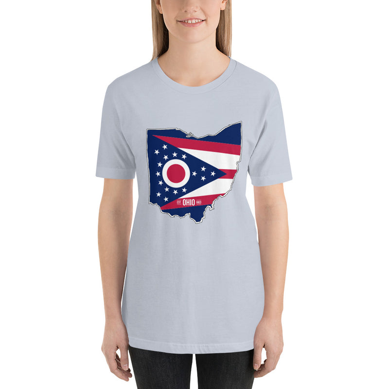 Women's T-Shirt - Ohio - State Flag