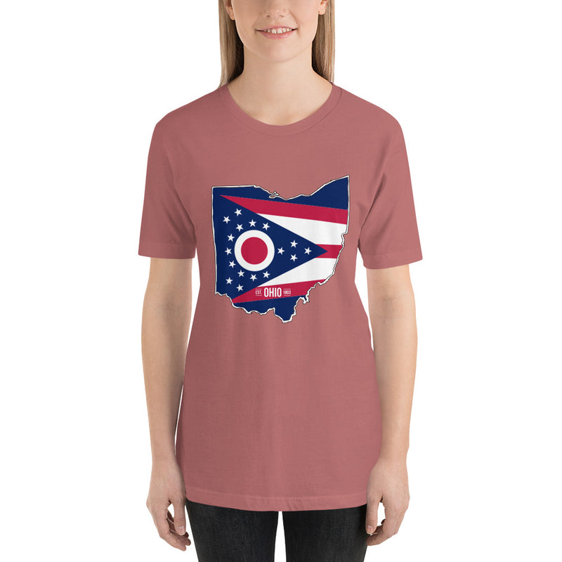 Women's T-Shirt - Ohio - State Flag