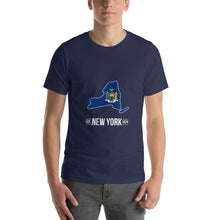 Short-Sleeve Unisex New York Flag T-Shirt
