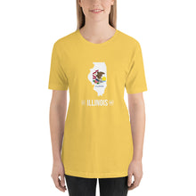Women's T-Shirt - Illinois - State Flag