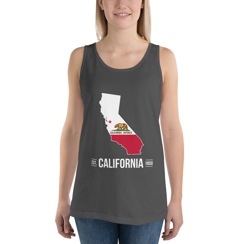 Women's Tank Top - California State Flag
