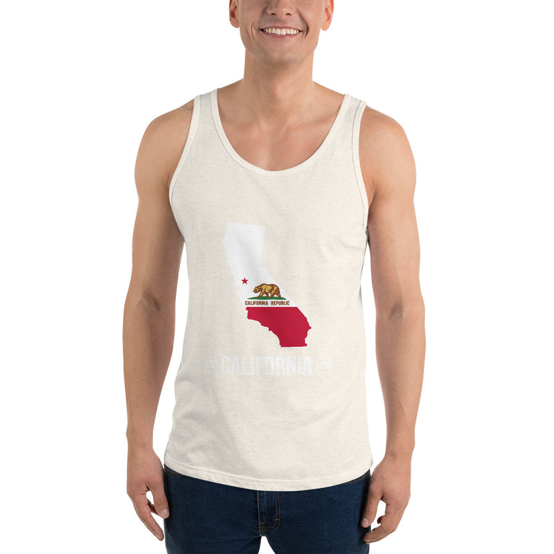 Men's Tank Top - California State Flag