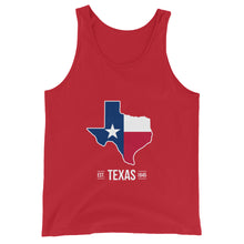 Unisex Texas Flag Tank Top