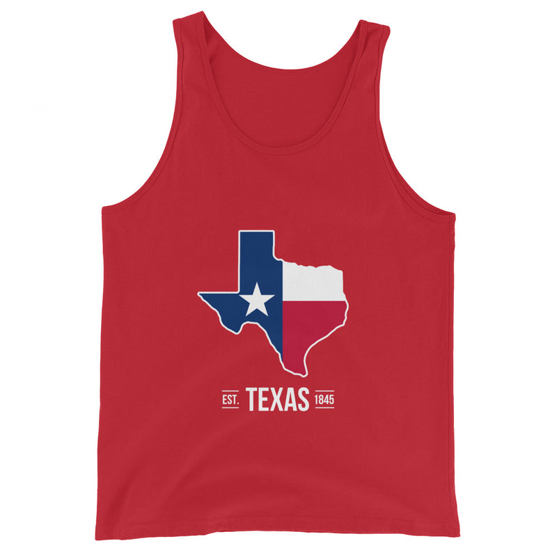 Unisex Texas Flag Tank Top