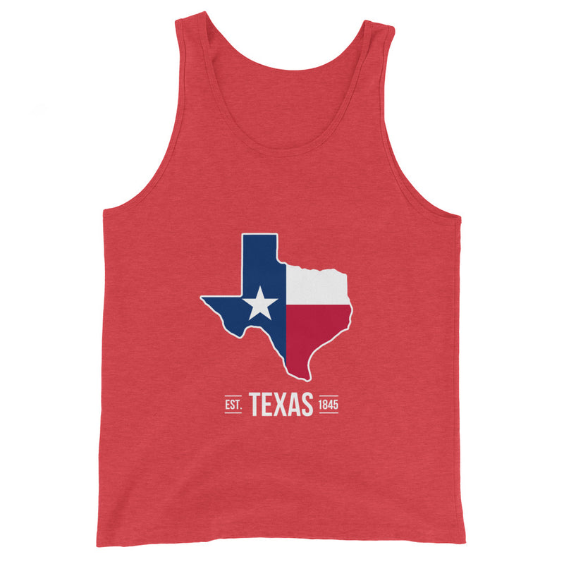 Unisex Texas Flag Tank Top