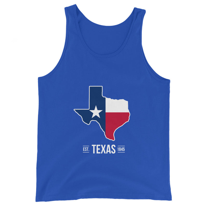 Unisex Texas Flag Tank Top