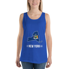 Unisex New York Flag Tank Top Unisex New York Flag Tank Top