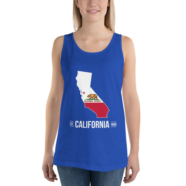 Women's Tank Top - California State Flag