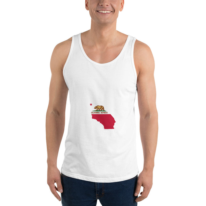 Men's Tank Top - California State Flag
