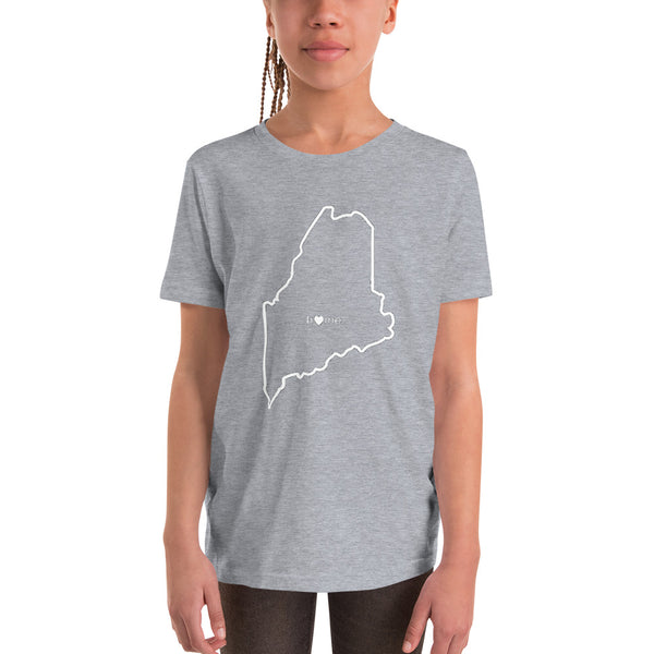 Youth Short Sleeve Maine T-Shirt