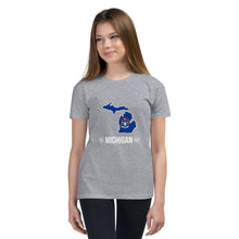 Girl's T-Shirt - Michigan - State Flag