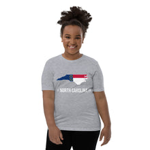 Girl's T-Shirt - North Carolina - State Flag