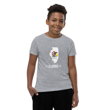 Boy's T-Shirt - Illinois - State Flag