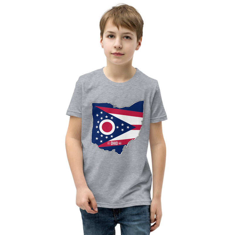 Boy's T-Shirt - Ohio - State Flag