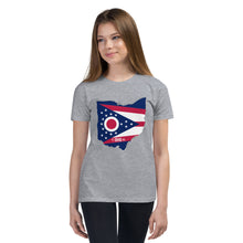 Girl's T-Shirt - Ohio - State Flag