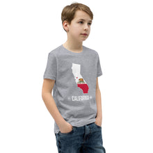 Youth Short Sleeve T-Shirt - California State Flag