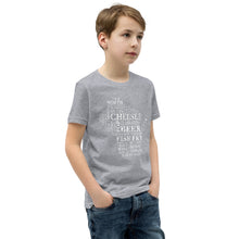 Youth Boys T-Shirt - Wisconsin - Words