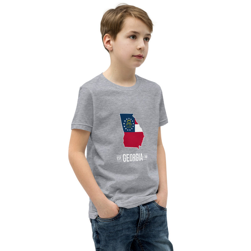 Boy's T-Shirt - Georgia - State Flag