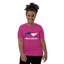 Girl's T-Shirt - North Carolina - State Flag