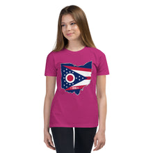 Girl's T-Shirt - Ohio - State Flag