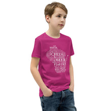 Youth Boys T-Shirt - Wisconsin - Words