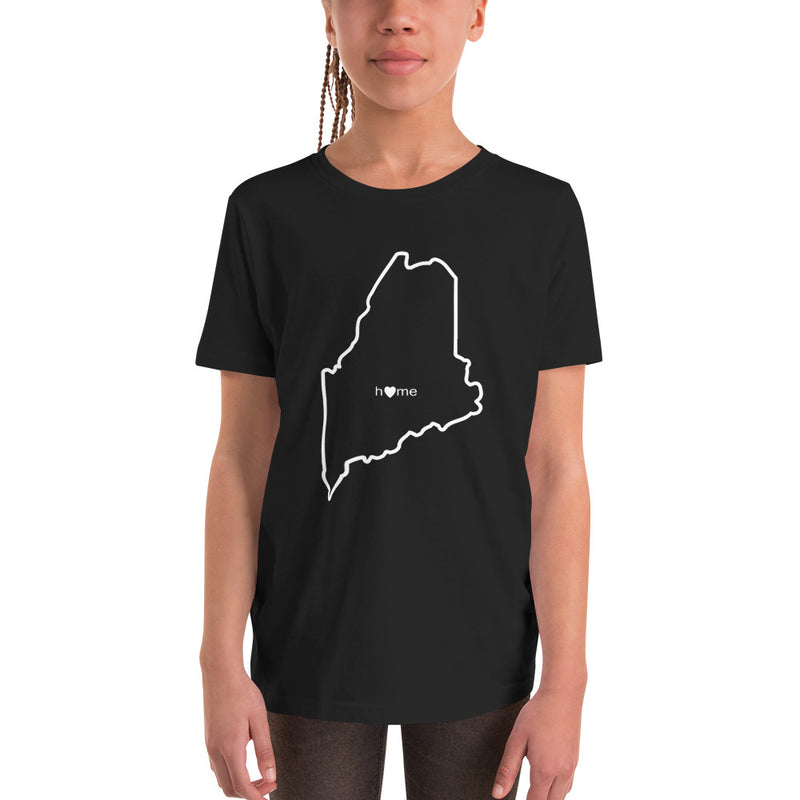 Youth Short Sleeve Maine T-Shirt
