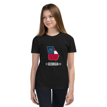 Girl's T-Shirt - Georgia - State Flag