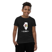 Boy's T-Shirt - Illinois - State Flag