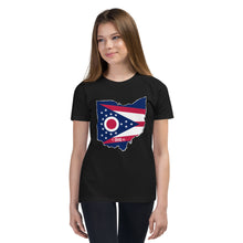 Girl's T-Shirt - Ohio - State Flag