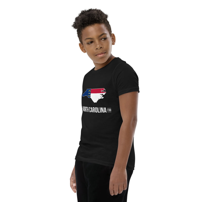 Boy's T-Shirt - North Carolina - State Flag