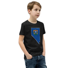 Boy's T-Shirt - Nevada - State Flag