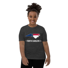 Girl's T-Shirt - North Carolina - State Flag