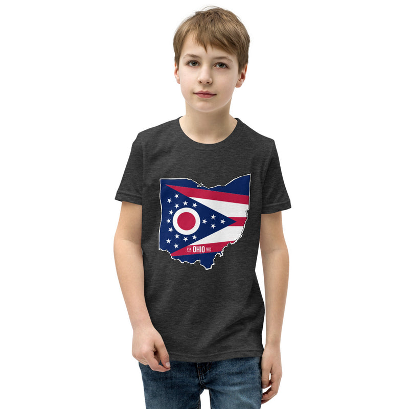 Boy's T-Shirt - Ohio - State Flag