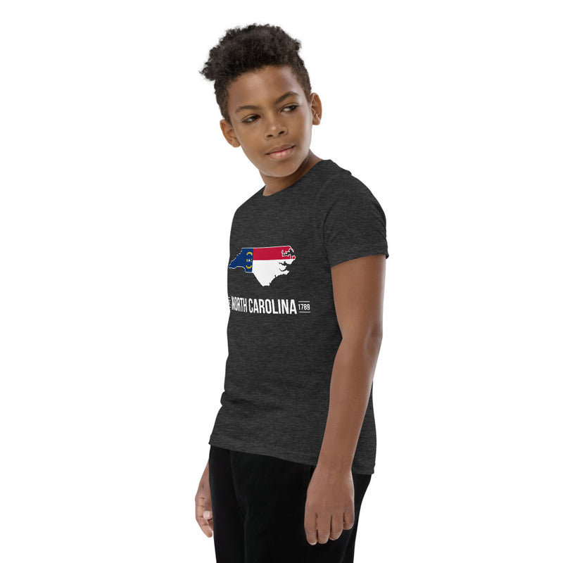 Boy's T-Shirt - North Carolina - State Flag