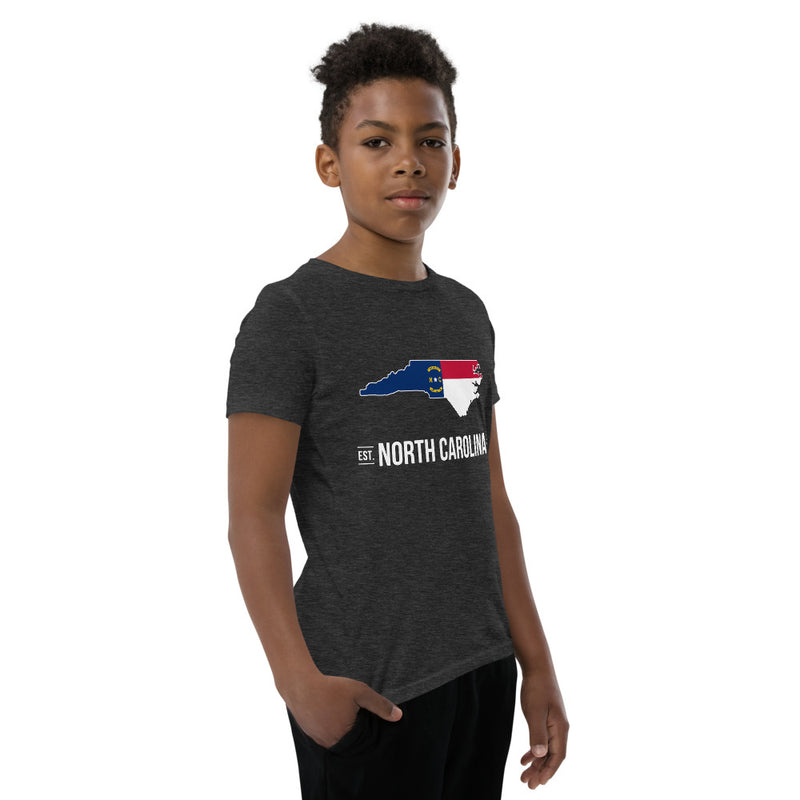 Boy's T-Shirt - North Carolina - State Flag