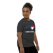 Girl's T-Shirt - North Carolina - State Flag